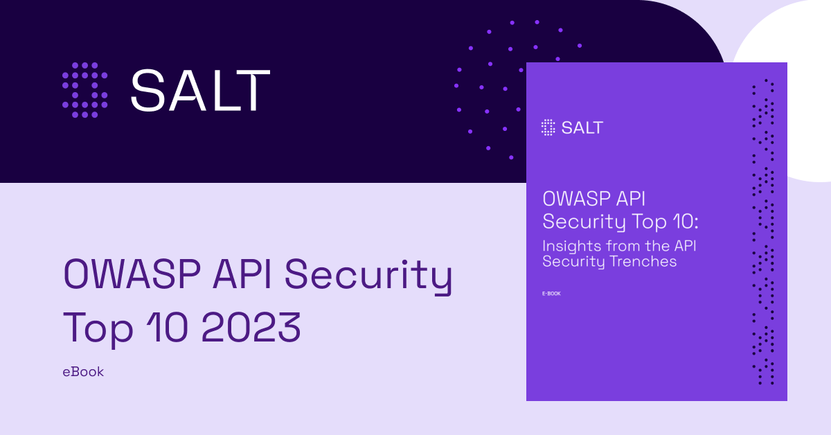 2023 OWASP API Security Top 10 EBook